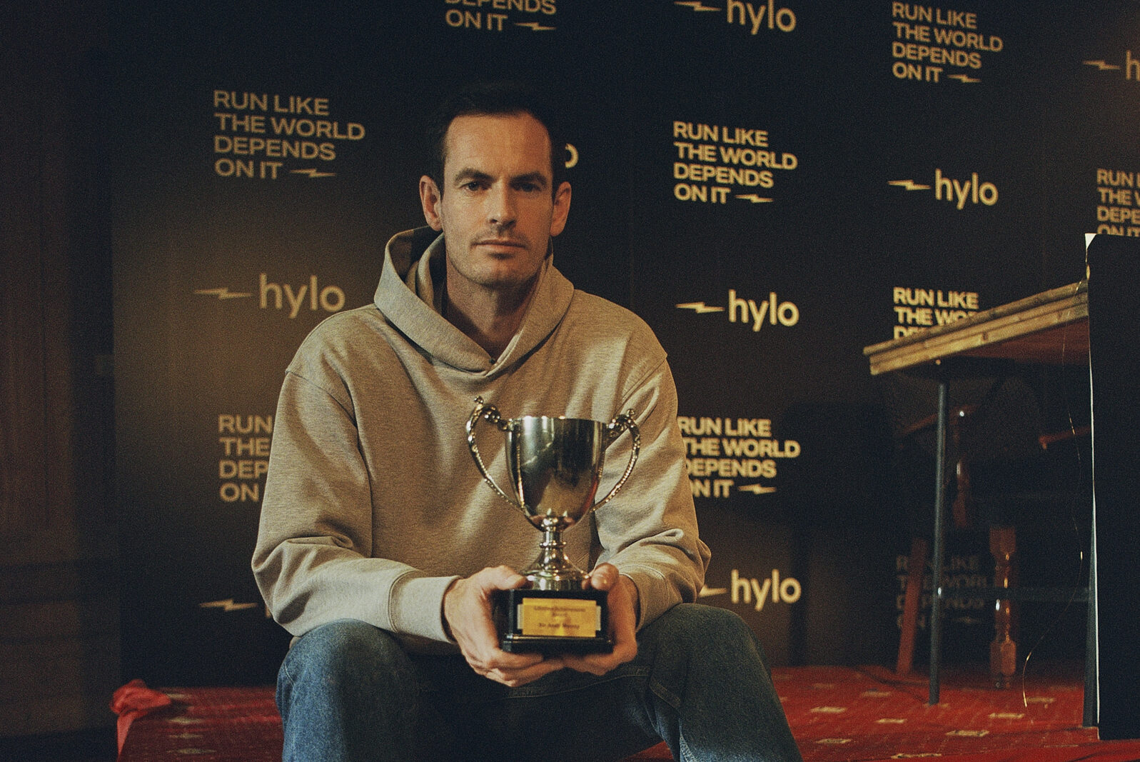 【hylo】元テニス世界王者アンディ・マレー、「hylo」のグローバルアンバサダー兼パフォーマンスアドバイザーに就任　　　